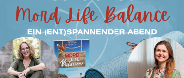 Event-Image for 'Lesung & Yoga: Mord Life Balance &ndash; Ein (ent)spannender Abend'