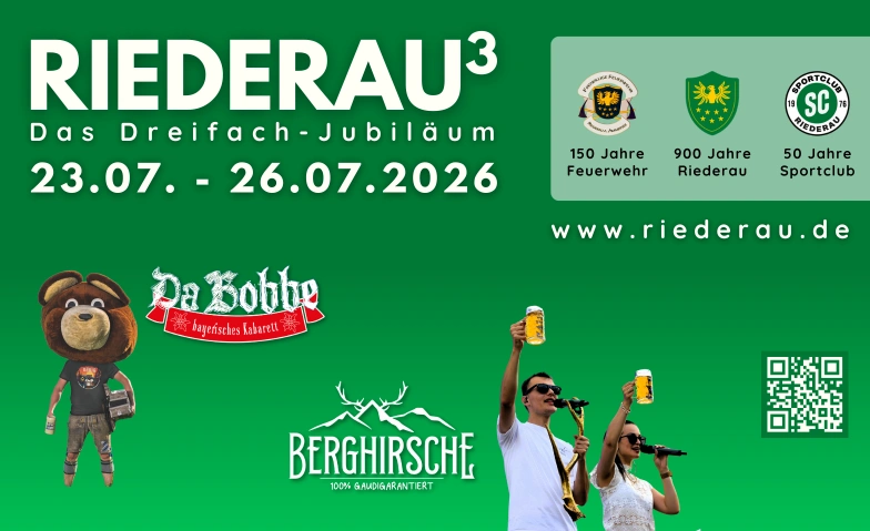 Riederau&sup3; - Das Dreifach-Jubil&auml;um Sportclub Riederau Tickets