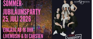 Event-Image for 'Das gro&szlig;e Sommerjubil&auml;umsfest mit Deep Passion live'