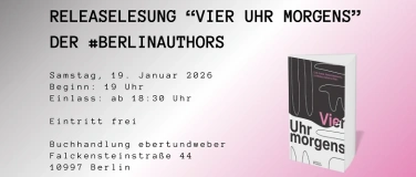 Event-Image for 'Releaselesung "Vier Uhr morgens"'
