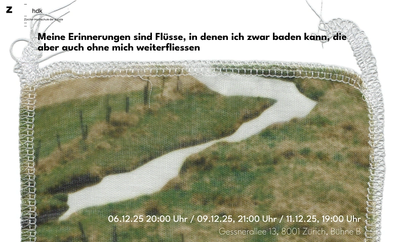 Meine Erinnerungen sind Fl&uuml;sse, ... Tickets