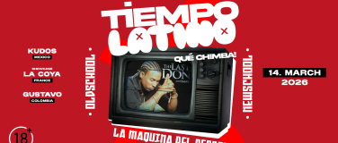 Event-Image for 'TIEMPOLATINO • LA M&Aacute;QUINA DEL PERREO'