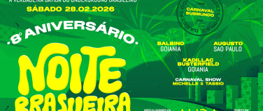 Event-Image for 'NOITE BRASILEIRA • 8&deg; ANIVERS&Aacute;RIO • AURA'