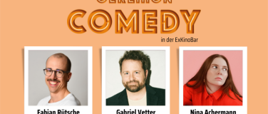 Event-Image for 'Oerlikon Comedy mit Gabriel Vetter, Fabian Rütsche & Nina'