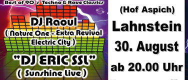 Event-Image for '90er Techno & Rave Classics mit "ERIC SSL"'