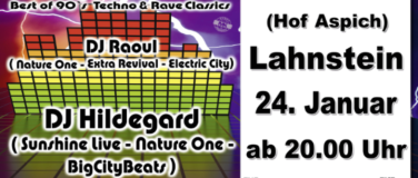 Event-Image for '90er Techno & Rave Classics mit "DJ HILDEGARD"'