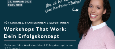 Event-Image for 'Deine perfekte Workshop-Idee plus Erfolgskonzept'