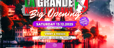 Event-Image for 'La Grande Notte Italiana BIG OPENING @ Pure Club Giessen'