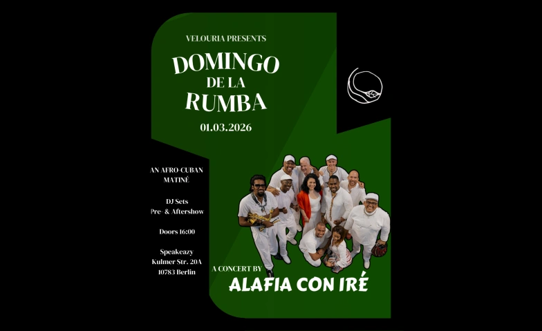 Domingo de la Rumba Velouria @ Speakeazy, Kulmer Stra&szlig;e 20A, 10783 Berlin Billets