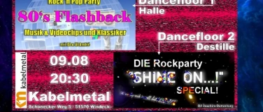 Event-Image for 'Floor1: 80s Flashback + Floor2: Rockparty SHINE ON Special!'