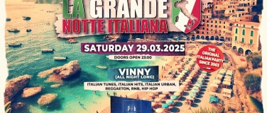 Event-Image for 'La Grande Notte Italiana @ P+K Club Reutlingen'