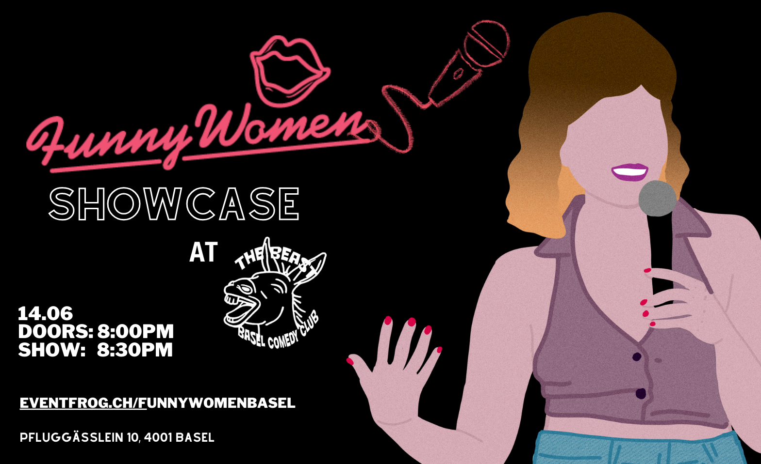14/06 - Funny Women (UK) Live in Basel &ndash; Showcase! Tickets