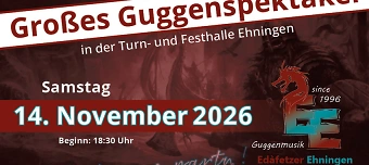 Veranstalter:in von Gro&szlig;es Guggenspektakel 2026 Ed&agrave;fetzer