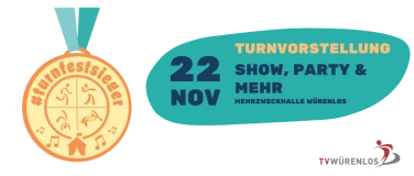 Event-Image for '#turnfestsieger – Turnvorstellung TV Würenlos Nachmittag'