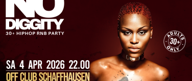 Event-Image for 'No Diggity - 30+ Hip Hop RnB Party // OFF Club Schaffhausen'
