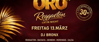 Event-Image for 'ORO  30+ Reggaeton Latin Night'