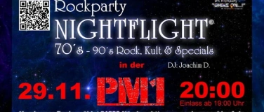 Event-Image for 'Rockparty NIGHTFLIGHT in der Homburger Papiermühle!'