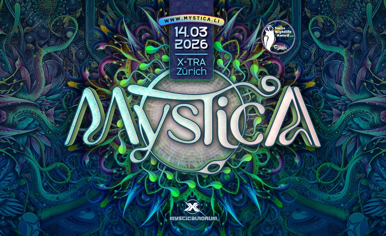 Mystica 2026 X-TRA Haus der Musik, Limmatstrasse 118, CH-8031 Zürich Tickets