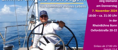 Event-Image for 'Einmal um die Welt segeln -  Das Abteneuer meines Lebens'