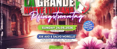 Event-Image for 'La Grande Notte Italiana Pfingstsonntag @ Karma Club Bern'