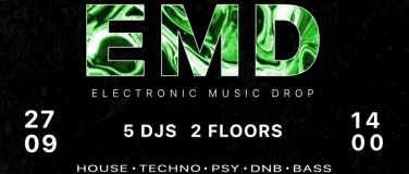 Event-Image for 'EMD Electronic Music Drop - Feel the Drop – LiveTheMoment!'