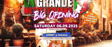 Event-Image for 'La Grande Notte Italiana BIG OPENING @ Die Box Nürnberg'