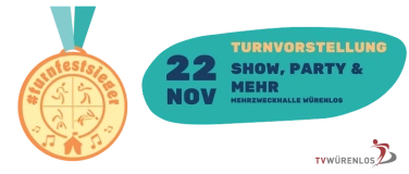 Event-Image for '#turnfestsieger – Turnvorstellung TV Würenlos Abend'