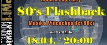 Event-Image for '80s Flashback! Musik, Videos, Klassiker!'