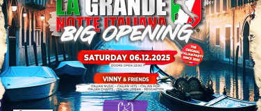 Event-Image for 'La Grande Notte Italiana BIG OPENING @ BeatMatch Club Worms'