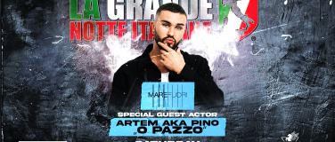 Event-Image for 'La Grande Notte Italiana w/PINO "MAREFUORI" @RumorsStuttgart'