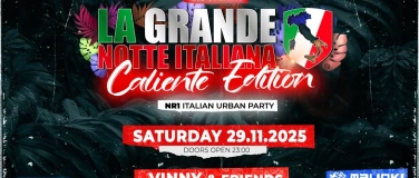 Event-Image for 'La Grande Notte Italiana BIG OPENING @ Malinki Bad Rappenau'