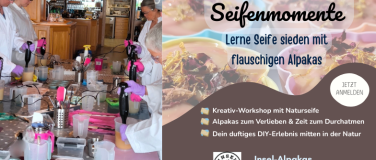Event-Image for 'Seifen sieden mit flauschigen Alpakas'