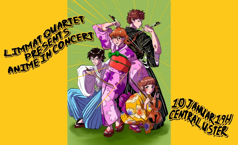 Limmat Quartet: Anime in Concert Central Uster, Brauereistrasse 2 , 8610 Uster Tickets