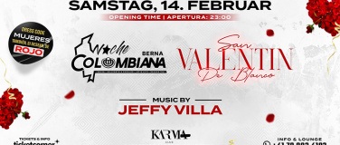 Event-Image for 'NOCHE COLOMBIANA BERNA (Fiesta De Blanco - San Valentin)'