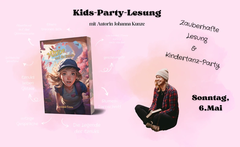 Event-Image for 'TANZ-PARTY-LESUNG mit Autorin Johanna Kunze'