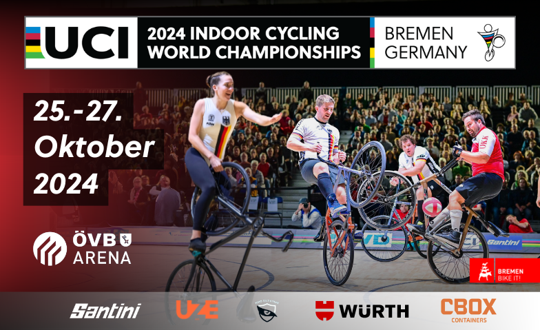 2024 UCI Indoor Cycling World Championships - 3-Day-Tickets ${singleEventLocation} Billets