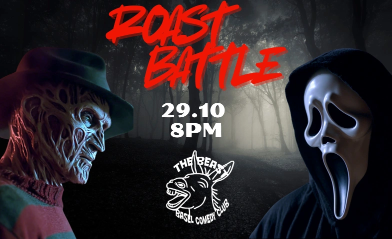 Halloween Roast Battle 29th October at The Beast The Beast Basel Comedy Club, Pfluggässlein 10, 4001 Basel Tickets