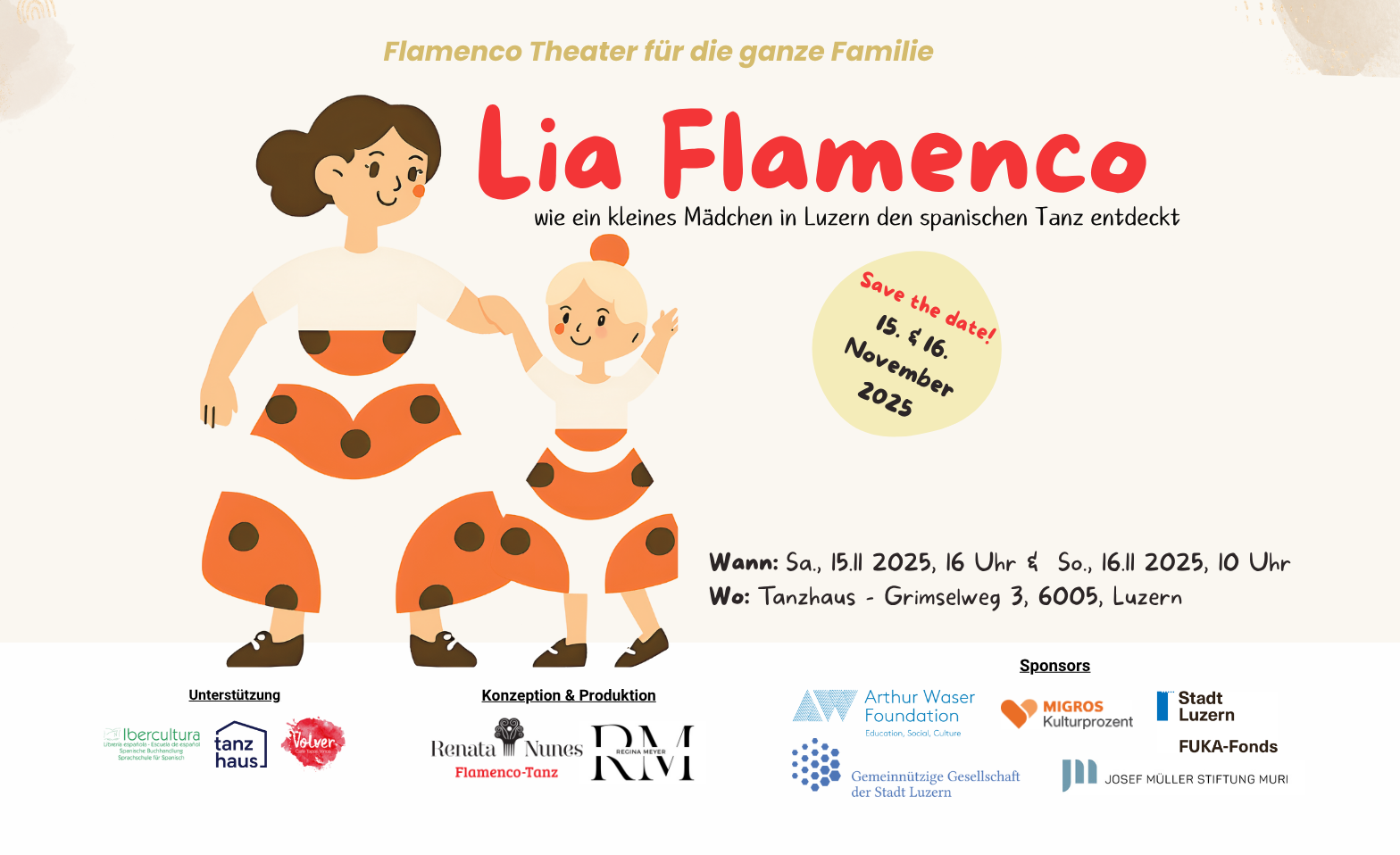 Lia Flamenco, Flamenco Theater für die ganze Familie Billets
