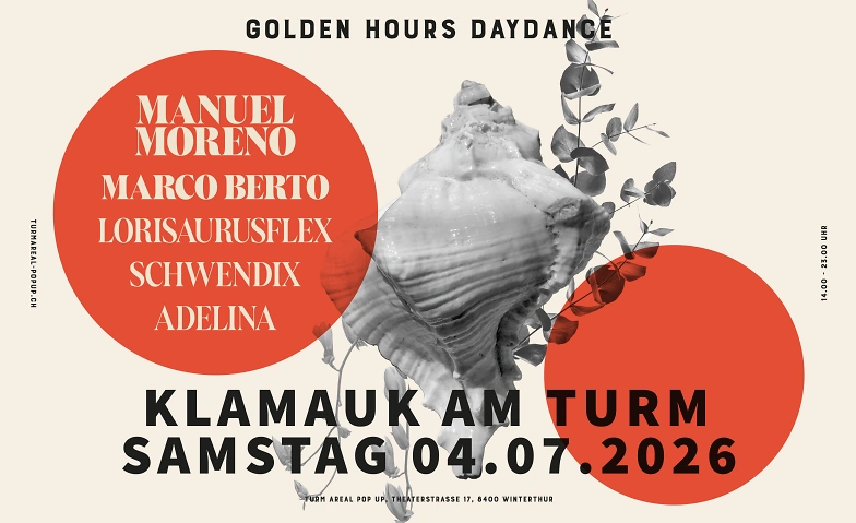 Klamauk am Turm - Golden Hours Daydance Turm Areal Pop Up, Winterthur Tickets