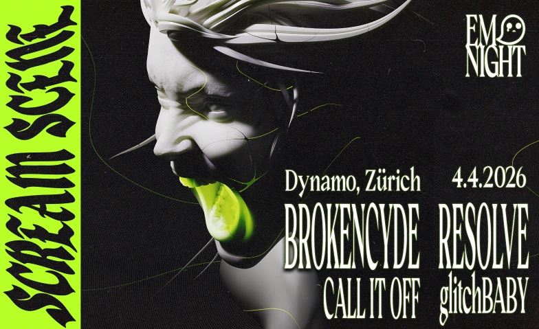EMO NIGHT - Scream Scene Festival Dynamo , Wasserwerkstrasse 21, 8006 Z&uuml;rich Tickets