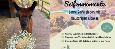 Event-Image for 'Seifen sieden mit flauschigen Alpakas'