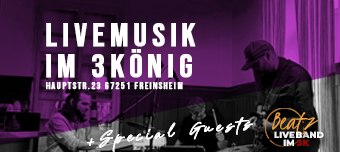 Organisateur de Livemusik im 3K - BEATZlive Band am 19.03.2025