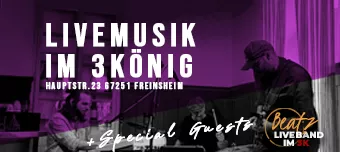 Organisateur de Livemusik im 3K - BEATZlive Band am 19.03.2025