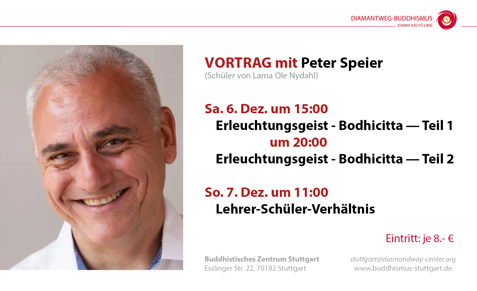 Event-Image for 'Vorträge mit Peter Speier'