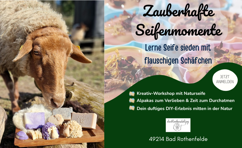 Event-Image for 'Seifen sieden mit flauschigen Schäfchen'