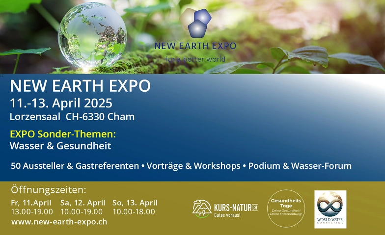 New Earth Expo Tageseintritt Sonntag Billets