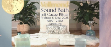 Event-Image for 'Vollmond Sound Bath im Zwilling · mit Kakao-Ritual'