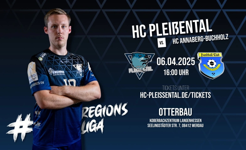 Letztes Heimspiel der Saison 24/25 im Pleißental Otterbau, Seelingstädter Str. 7, 08412 Werdau Tickets