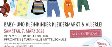 Event-Image for 'BABY- UND KLEINKINDER KLEIDERMARKT & ALLERLEI'