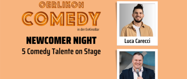 Event-Image for 'Oerlikon Comedy Newcomer Night mit Co-Host Benjamin Delahaye'
